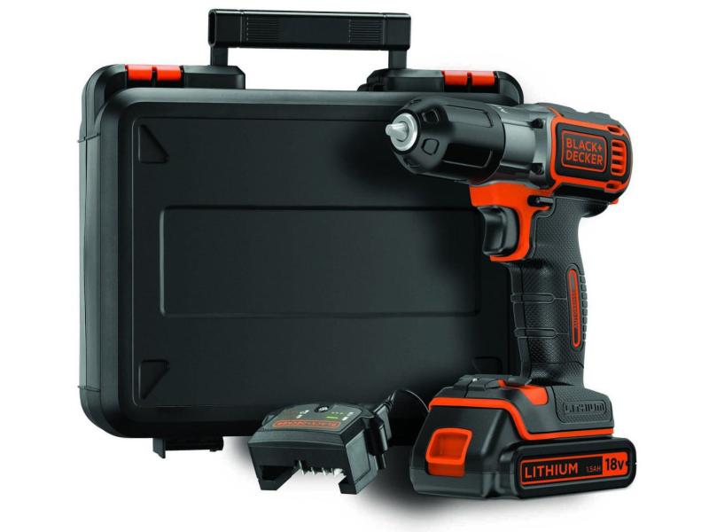 BLACK+DECKER Perceuse-visseuse sans fil ASD18K Autosense