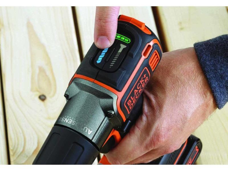 BLACK+DECKER Akku-Bohrschrauber ASD18K Autosense