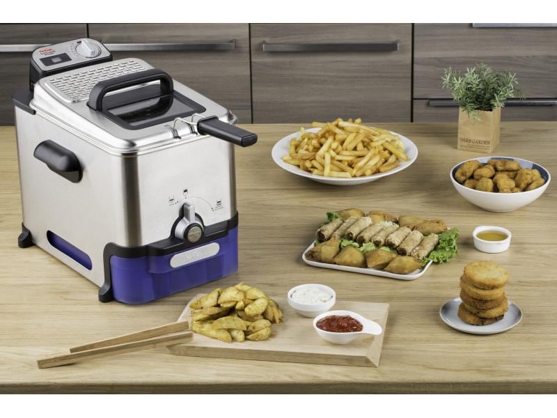 Tefal Friteuse Oleoclean Pro Inox & Design 1.2 kg