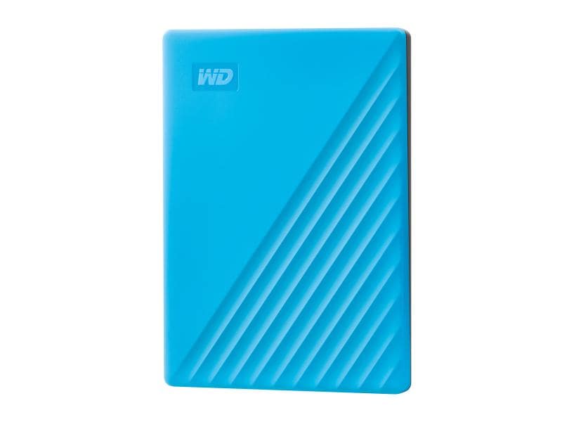 Western Digital Disque dur externe My Passport 2 TB, Bleu