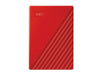 Western Digital Externe Festplatte My Passport 4 TB, Rot