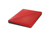 Western Digital Disque dur externe My Passport 2 TB, Rouge