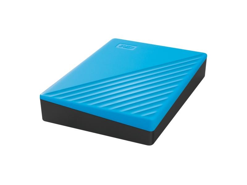 Western Digital Disque dur externe My Passport 4 TB, Bleu