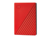 Western Digital Externe Festplatte My Passport 4 TB, Rot