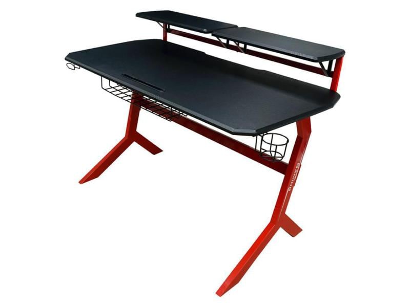 LC-Power Table de jeu LC-GD-1R Noir/Rouge