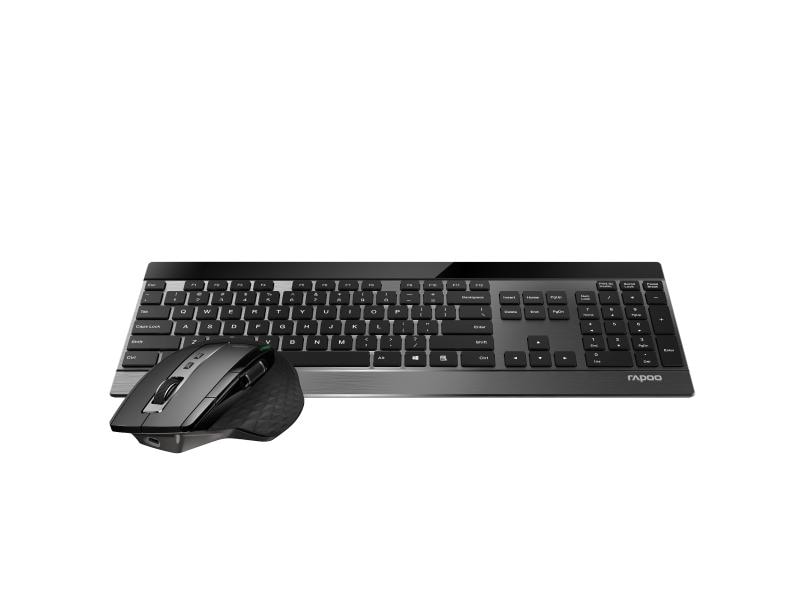 Rapoo Ensemble clavier-souris 9900M Multi-Mode