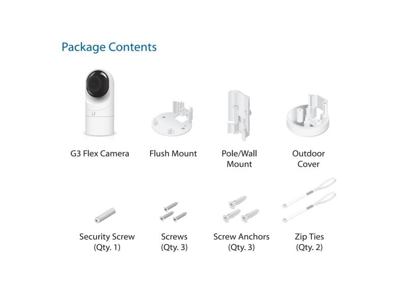 Ubiquiti Netzwerkkamera UVC-G3-FLEX