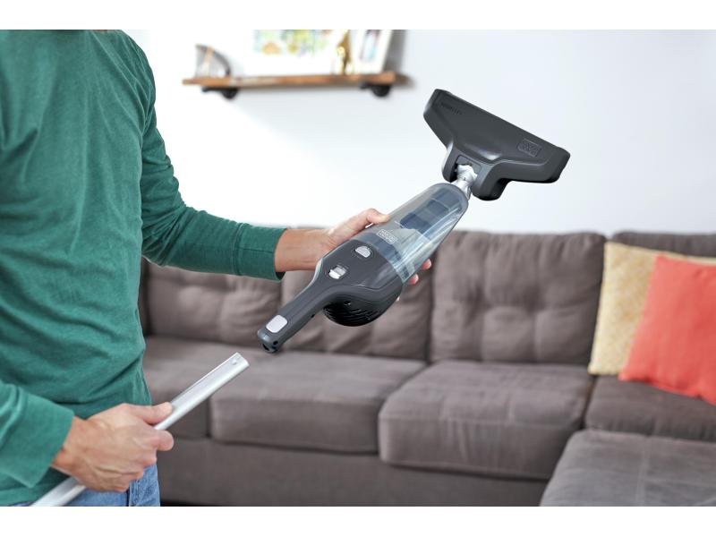 BLACK+DECKER Akku-Hand- und Stielsauger 4in 1 Lithium