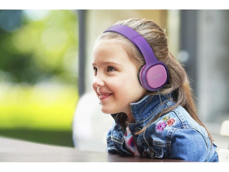 Philips On-Ear-Kopfhörer SHK2000PK Pink; Violett