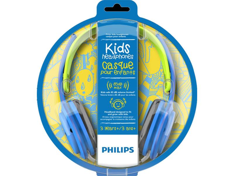 Philips Casques extra-auriculaires SHK2000BL Bleu; Vert