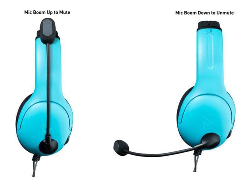 PDP Écouteurs LVL40 Wired Headset bleu/rouge