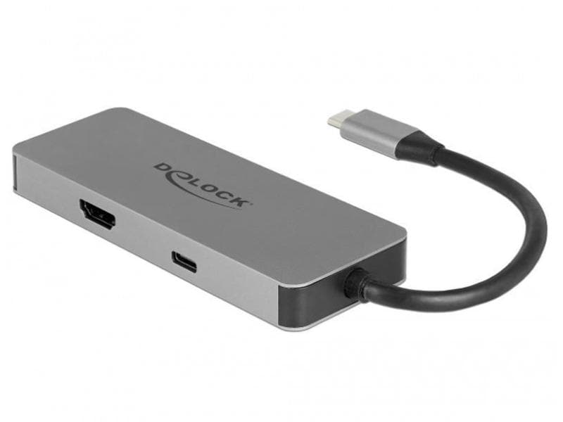 Delock Station d'accueil USB 3.1 Type-C – HDMI/USB-A/USB-C/SD/PD 2.0