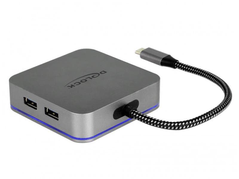 Delock Station d'accueil USB 3.1 Typ-C – HDMI/USB-A/USB-C/LAN/PD 3.0