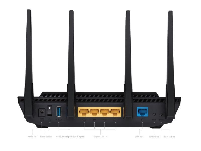 ASUS Dual-Band WiFi Router RT-AX58U WiFi 6