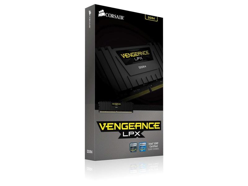 Corsair Vengeance LPX, DDR4, 64 Go (4 x 16 Go), 2666 MHz - noir