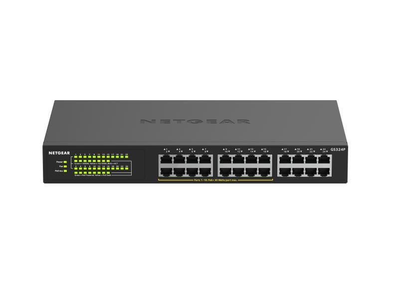 Netgear PoE+ Switch GS324P-100EUS 24 Port