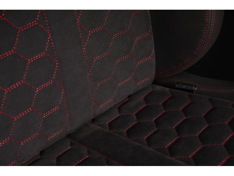 Joule Performance Gaming-Stuhl CM Raid Red Alcantara Rot/Schwarz