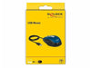 Delock Maus 12621 Optical 5-Button Blau