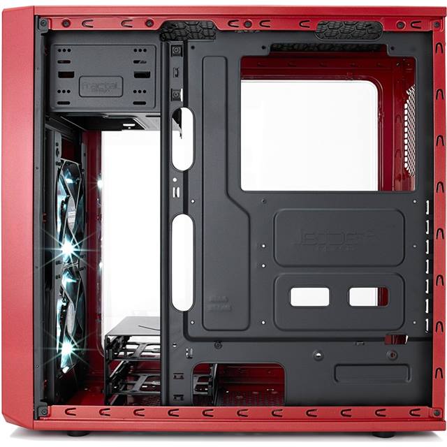 Fractal Design Boîtier d’ordinateur Focus G Rouge