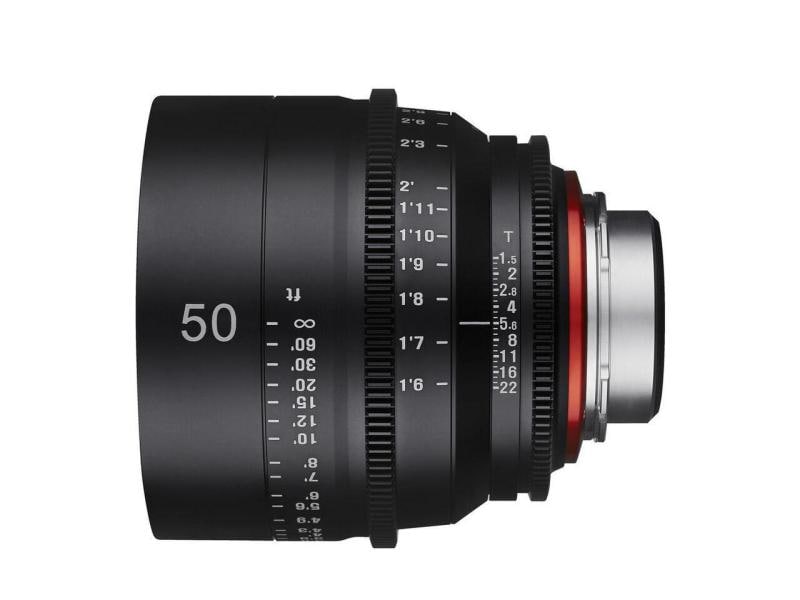 Samyang Longueur focale fixe XEEN 50mm T/1.5 FF Cine – Canon EF