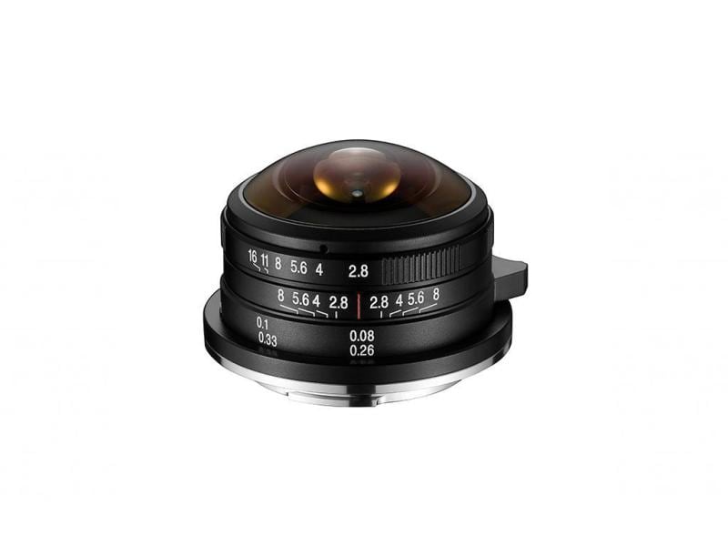 Laowa Longueur focale fixe 4 mm F/2.8 Fisheye – Fujifilm X-Mount