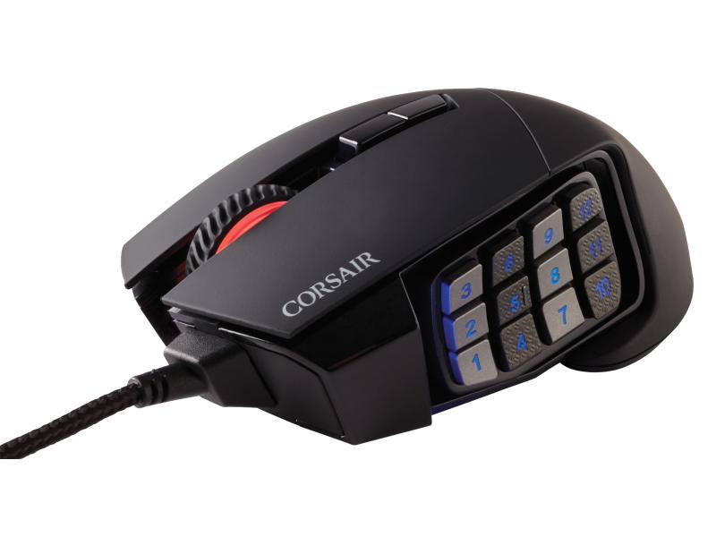 Corsair Souris de gaming Scimitar RGB Elite iCUE noir