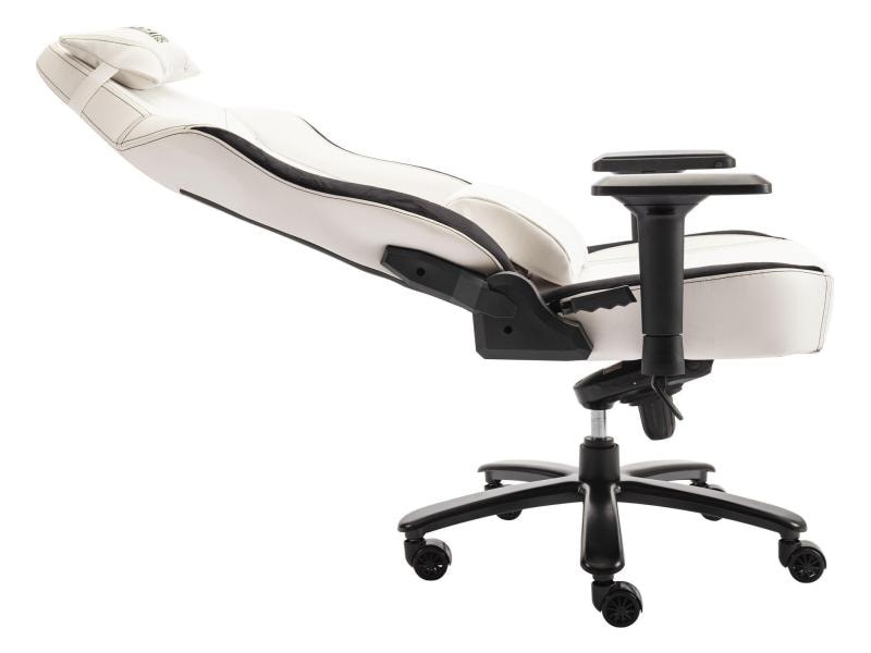 LC-Power Chaise de gaming LC-GC-800BW Blanc/Noir