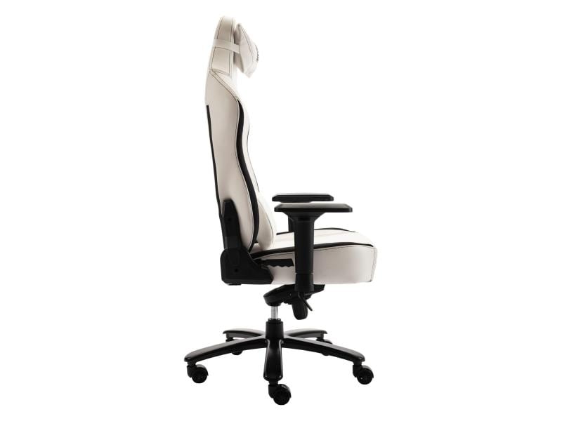 LC-Power Chaise de gaming LC-GC-800BW Blanc/Noir