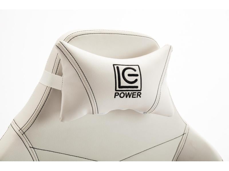 LC-Power Chaise de gaming LC-GC-800BW Blanc/Noir