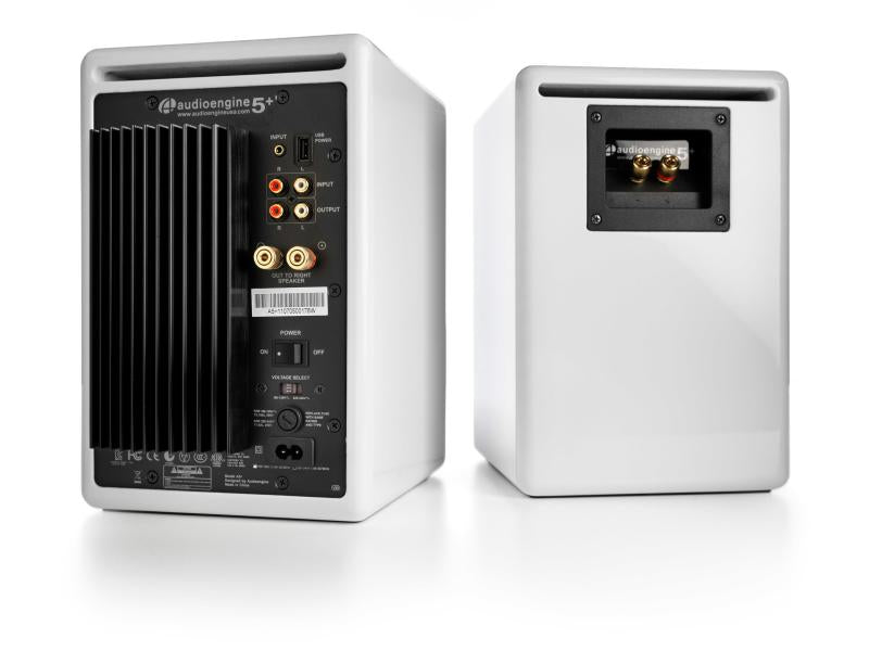 audioengine Regallautsprecher Paar A5+ Weiss