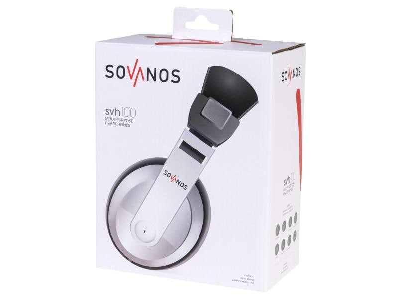 Sovanos Over-Ear-Kopfhörer SVH100-SI Silber