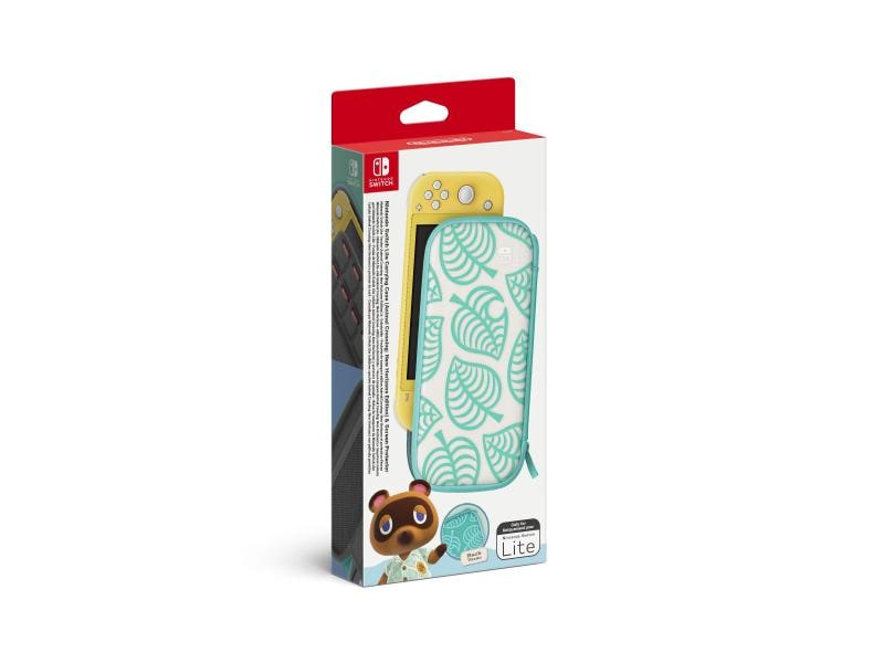 Nintendo Switch Lite Animal Crossing: New H. Tasche + Schutzfolie