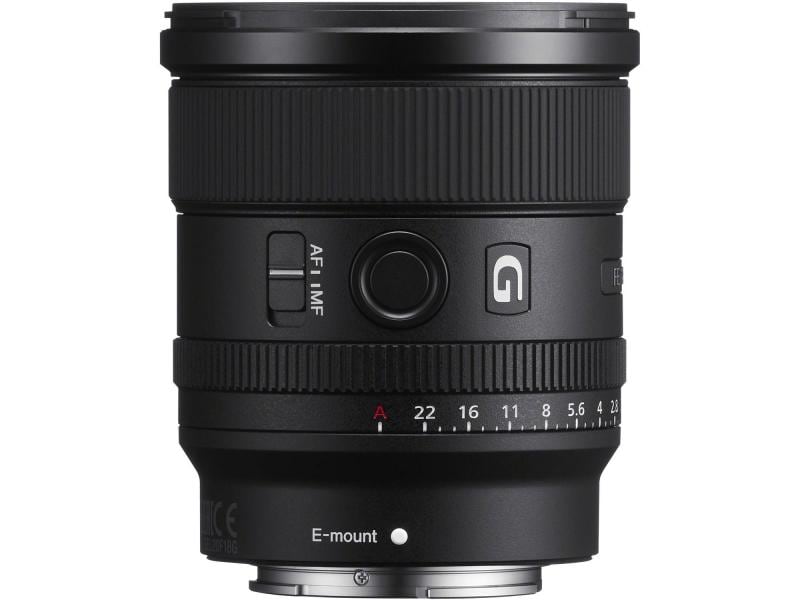 Sony Longueur focale fixe FE 20mm F/1.8 G – Sony E-Mount