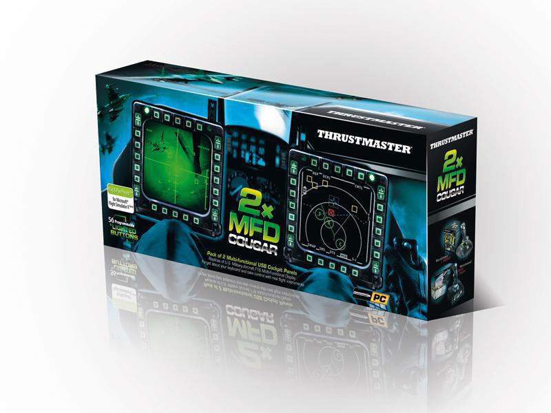 Thrustmaster Contrôleur MFD Cougar Pack