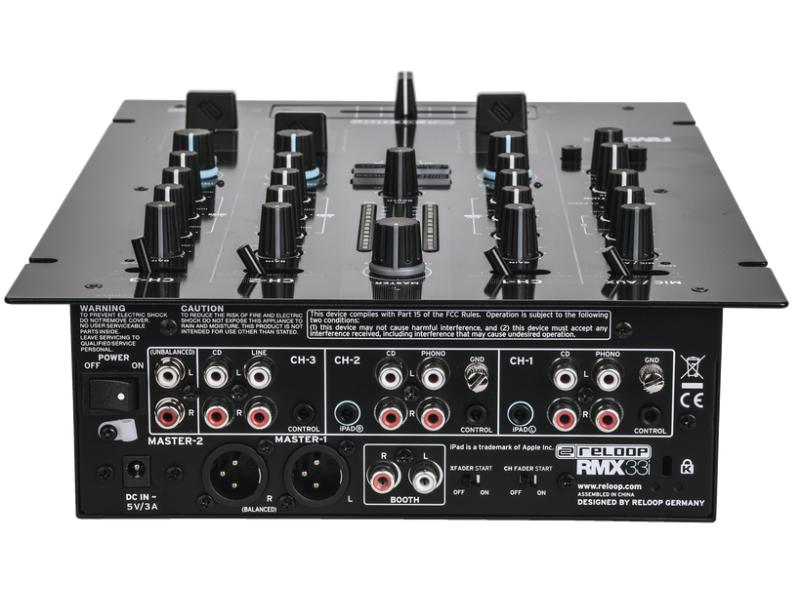 Reloop Mixeur DJ RMX-33i