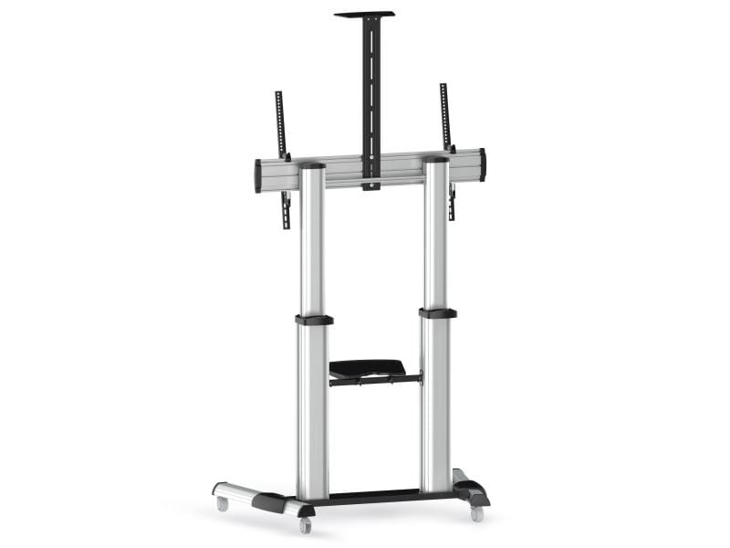 PureMounts Trolley TV PDS-0011C Noir/Argenté