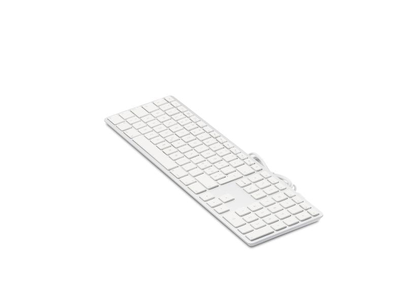 LMP Clavier KB-1243 Argent, Mac CH layout avec pavé numérique