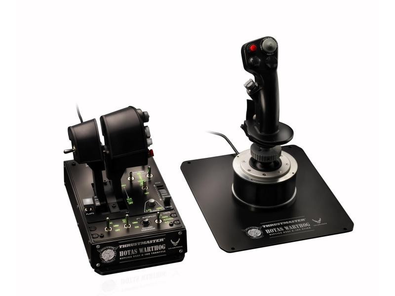 Thrustmaster Joystick Hotas Warthog Flight Stick + Dual Throttle