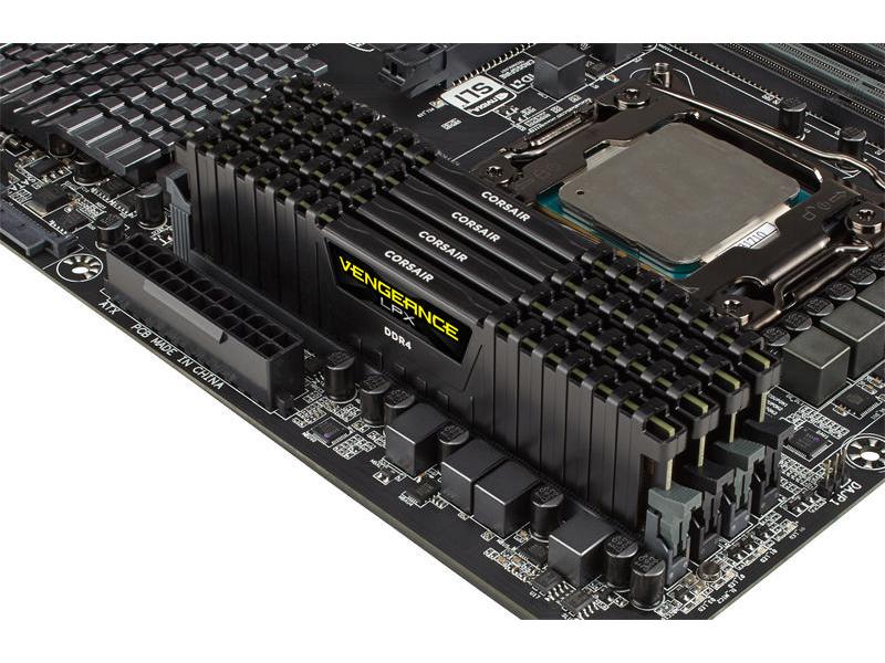 Corsair Vengeance LPX, DDR4, 16GB (2 x 8GB), 2400MHz - schwarz