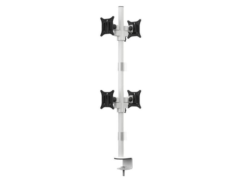 Multibrackets Tischhalterung Officeline Quad B2B bis 8 kg – Weiss