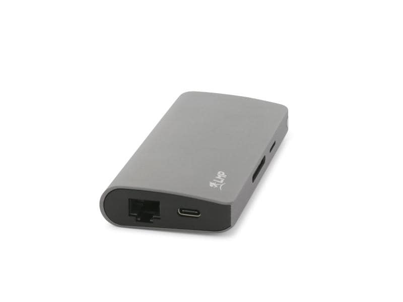 LMP Station d'accueil USB-C Travel Dock Gris Espace