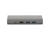 LMP Station d'accueil USB-C Travel Dock Gris Espace