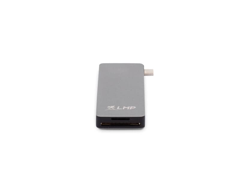 LMP Station d'accueil USB-C Basic Hub Gris Espace