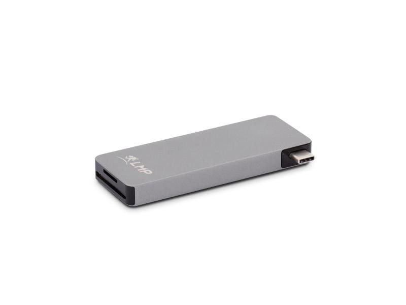 LMP Dockingstation USB-C Basic Hub Space Grau