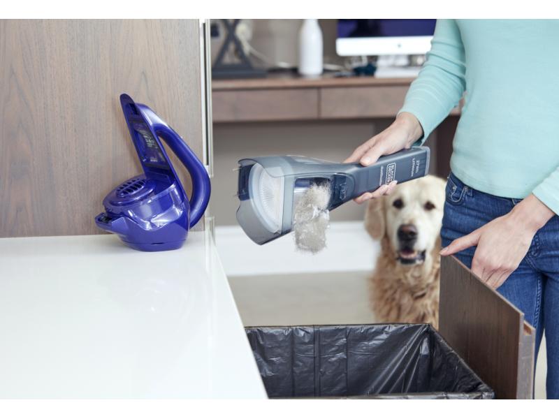 BLACK+DECKER Akku-Handsauger Dustbuster Pet