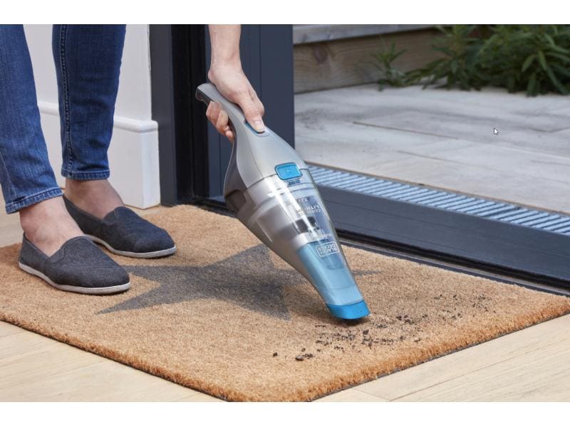 BLACK+DECKER Aspirateur à main sans fil Lithium Dustbuster Bleu/Argenté