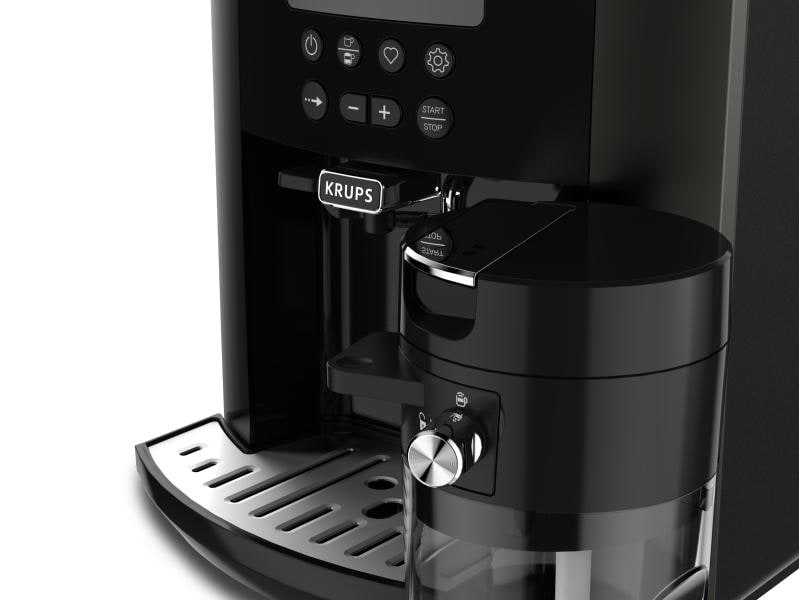 Krups Kaffeevollautomat ARABICA LATTE EA819 Schwarz