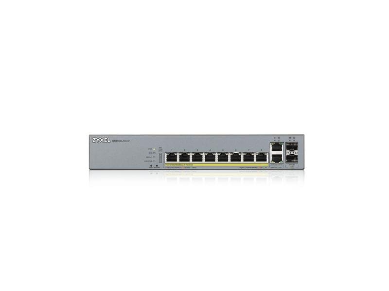 Zyxel PoE+ Switch GS1350-12HP 10 Port