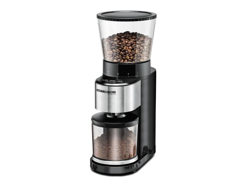 Rommelsbacher Kaffeemühle EMK 500 Schwarz/Silber