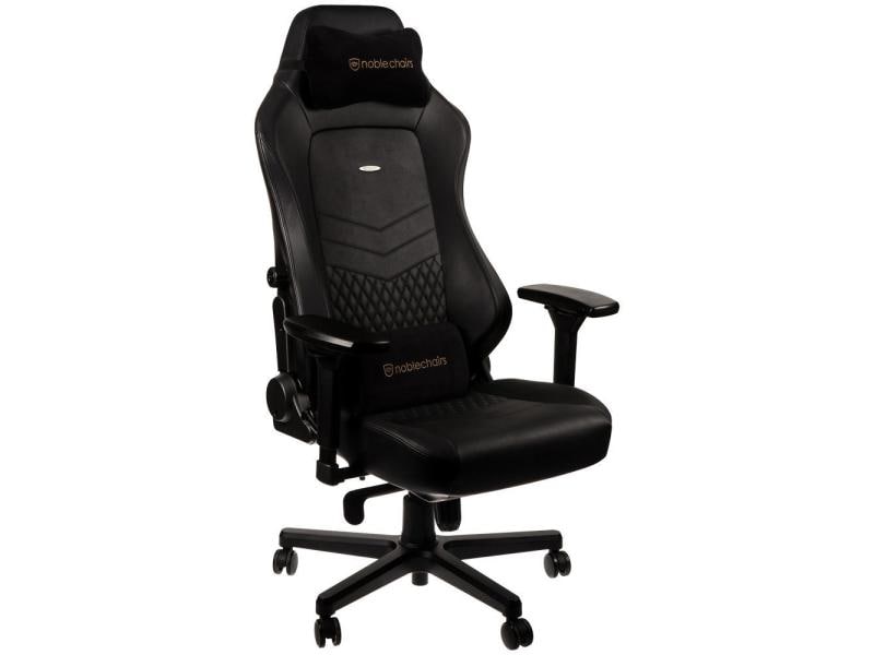 noblechairs Gaming-Stuhl HERO Echtleder Schwarz